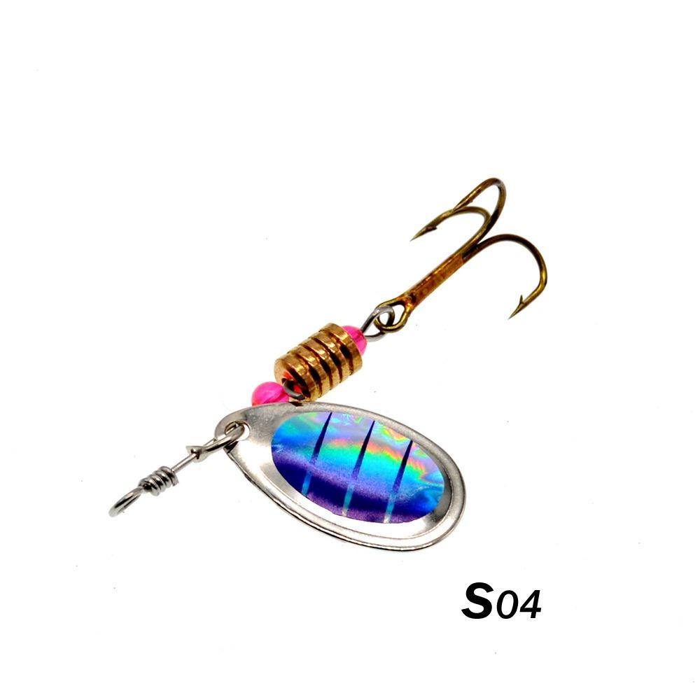 AUGUSTINA Agustinina Memancing Sendok Logam Lure Carp Tengger Sequin Fishing Spinners Mini Keras 3.5g Metal Spinning Lures Tenggelam Umpan Pancing Untuk Memancing Air Asin