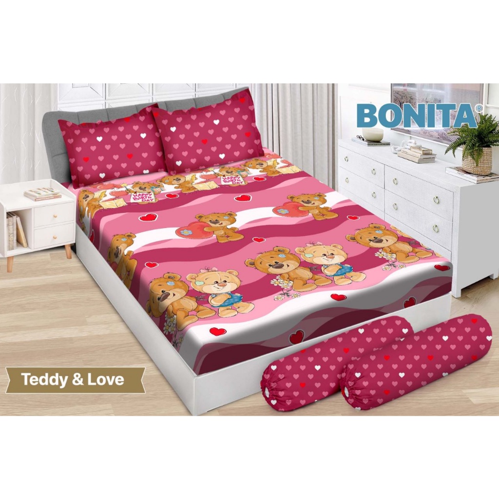SPREI BONITA 3D KING SIZE KASUR NO. 1 180 x 200 SEPREI SEPRAI SPRAY SEPREY SEPRAY SPRAI 180x200