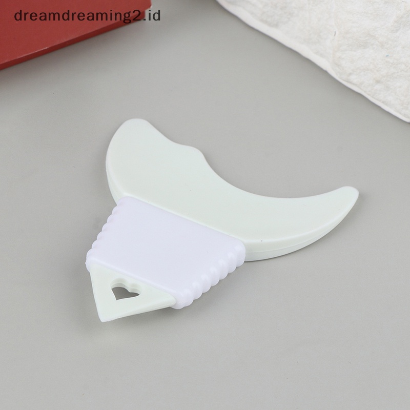 (drea) Stensil Eyeliner Dapat Dicuci Bahan Silikon Template Asisten Alat Make Up Cepat //