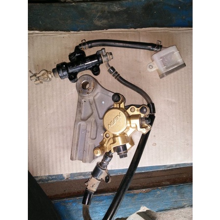 master kaliper cakram rem belakang Cb 150 R old lama original copotan rem belakang