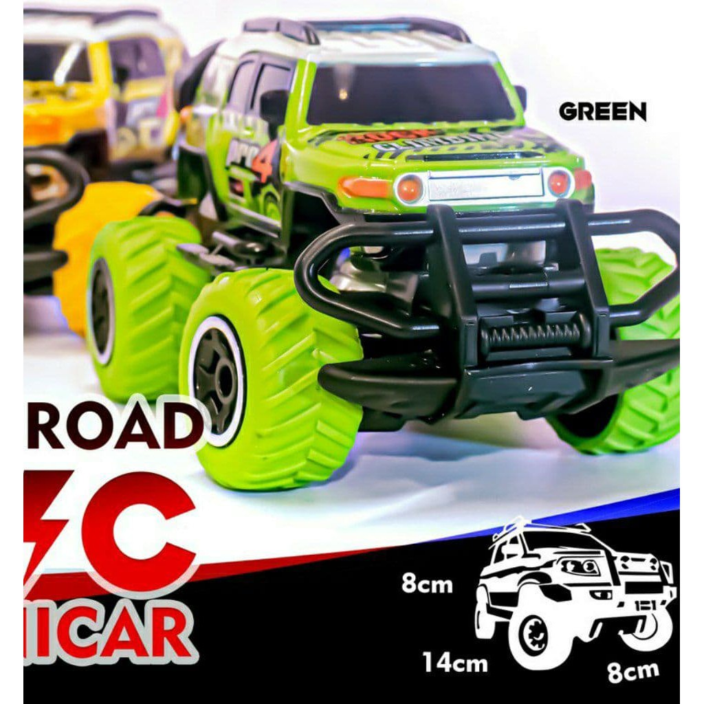 Mainan Mobil Mini RC Off Road 4x4 SUV dan Jeep - Remote Control Mini Car