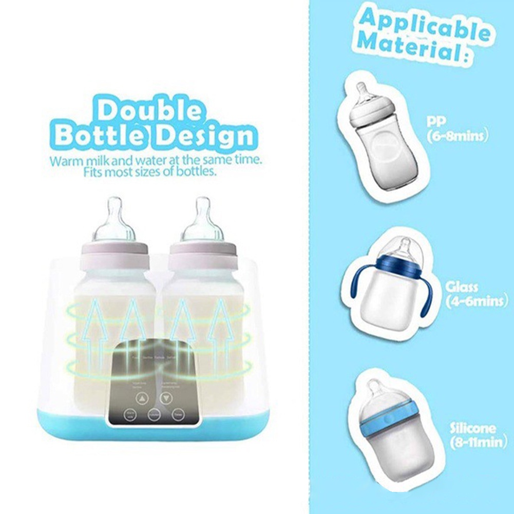 2 in1Penghangat botol 200W alat sterilisasi penghangat botol bayi suhu konstan 24 jam dengan remote control#COD