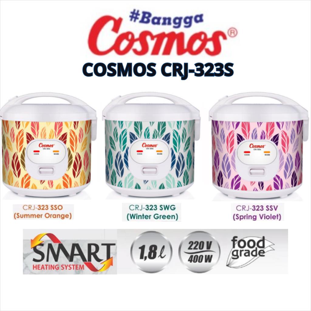 Cosmos Magic Com Rice Cooker CRJ323 S / CRJ 323 / CRJ-323 S