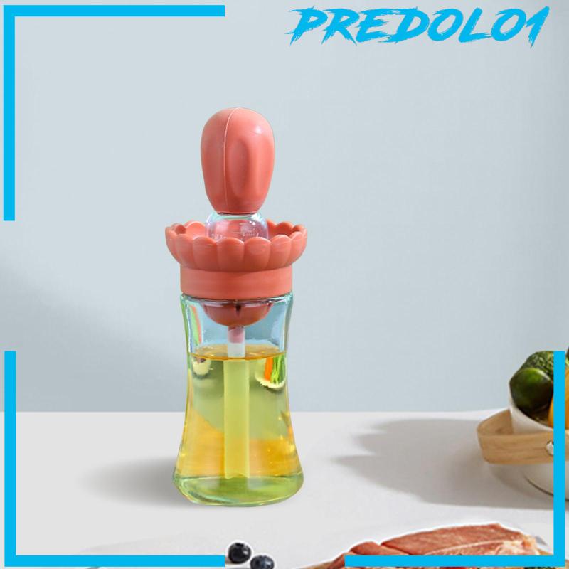 [Predolo1] Sprayer Minyak Goreng 6oz Dispenser Saus Portable Untuk Camping Piknik Baking Merah