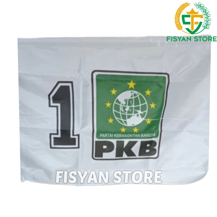 Bendera Partai Kebangkitan Bangsa | Bendera PKB 60 x 90 CM (100 PCS)