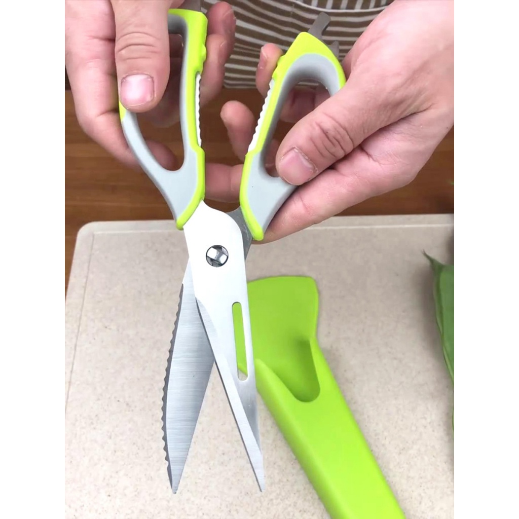 Gunting Dapur Multi 8in1 Kitchen Scissors Gunting Dapur Stainless