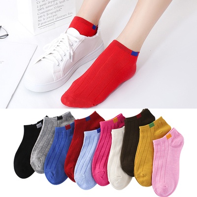 TGM - KK004 Kaos Kaki Polos Semata Kaki Unisex Kaos Kaki Ankle Cute Socks / Short Socks /  Kaos Kaki Pendek Cewek Cowok