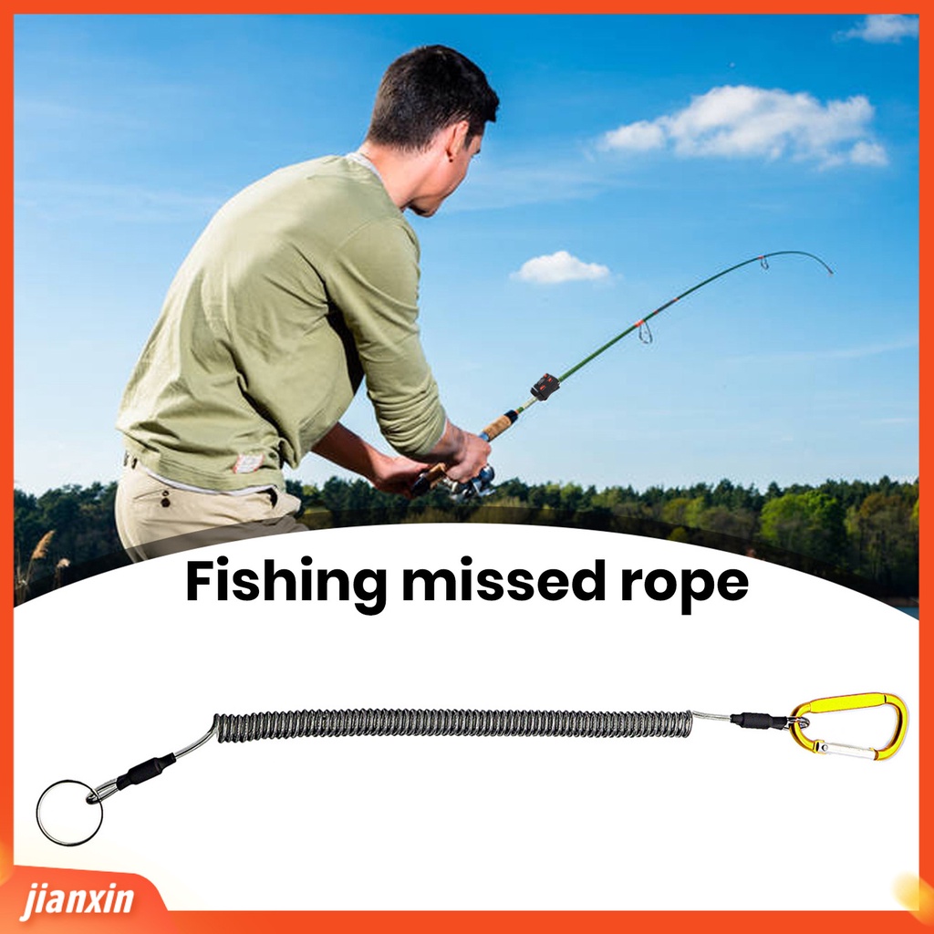 (In Stock) 1set Tali Pelepas Batang Ketangguhan Peregangan Tinggi Kekuatan Penarikan Kuat Pelepas Cepat Gantungan Kunci Cincin Pengait Penggemar Pancing