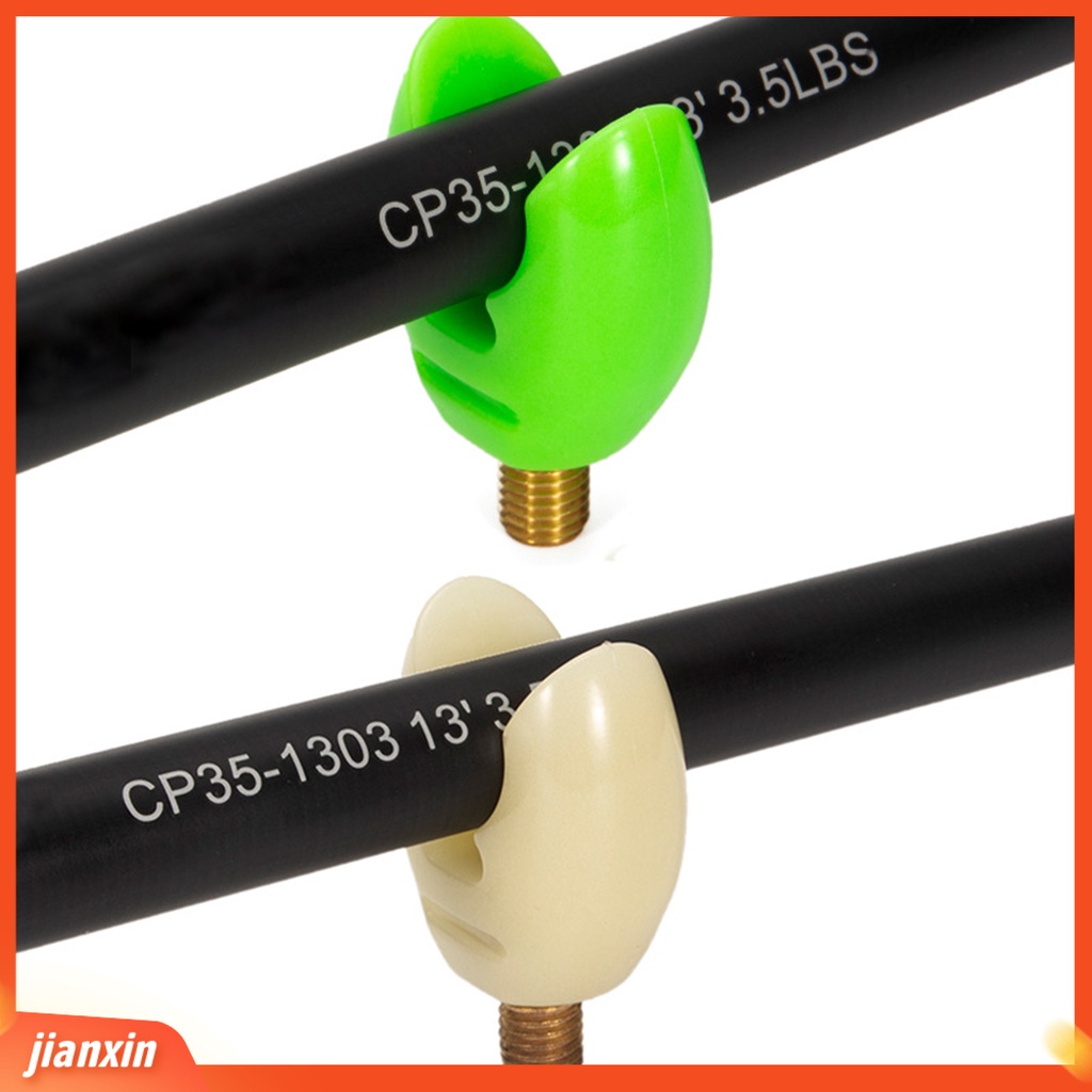 (In Stock) Istirahat Joran Neon Bentuk Tanduk Reusable Rest Butt Pole Stick Holder Penyangga Kasar Berdiri Untuk Outdoor