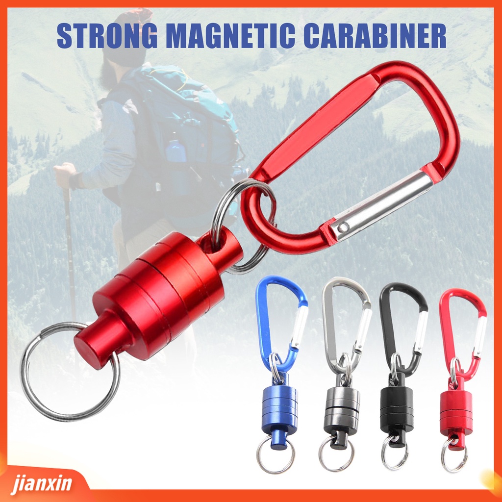 (In Stock) Klip Lanyard Pelepas Carabiner ic Portabel Paduan Aluminium Memancing Luar Ruangan
