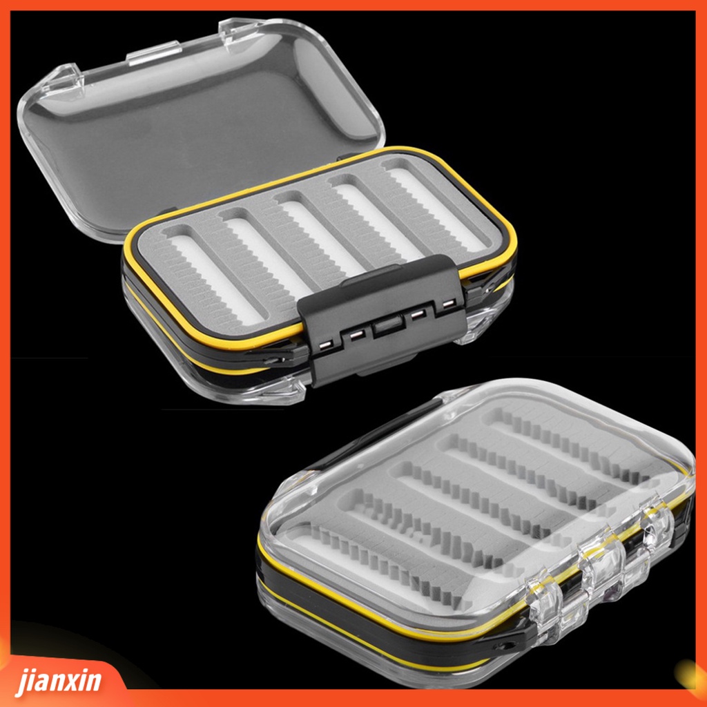 (In Stock) Kotak Pancing Ringan Ukuran Saku Praktis Double-sides Tackle Box Untuk Lalat Air Garam