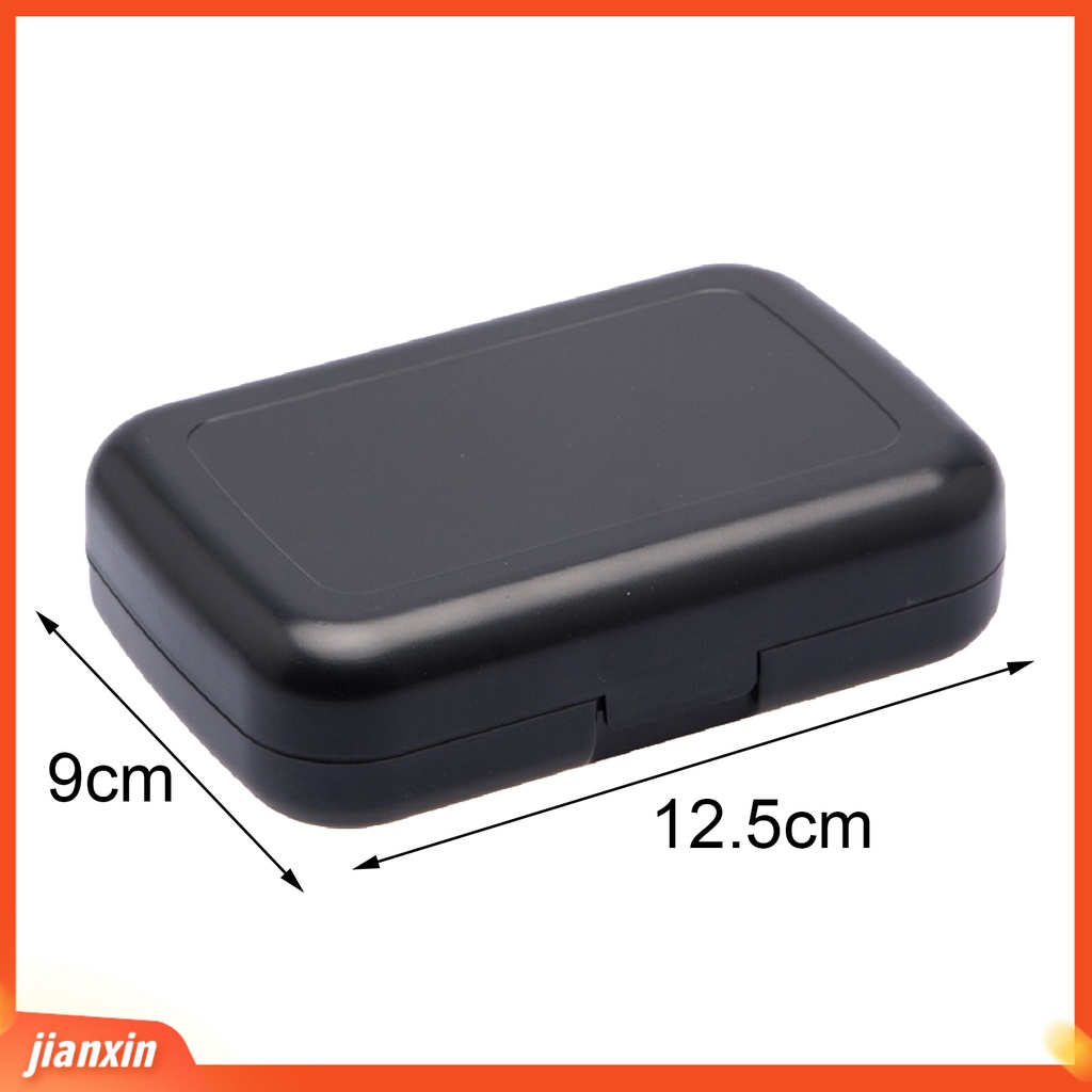 (In Stock) PE Double-Layer Spons Bantal Alat Pancing Luar Ruangan Umpan Fly Hook Case Lure Storage Box