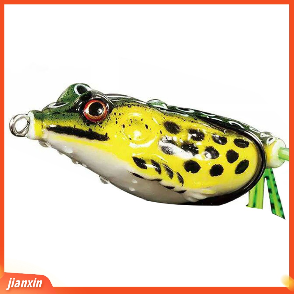 (In Stock) 4.5/5/5.5 cm Silikon Lembut Buatan Kodok Umpan Pancing Umpan Tackle Dengan Pengait