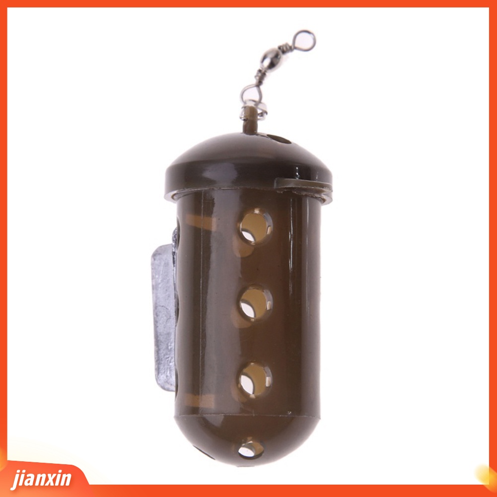 (In Stock) Perangkat Umpan Umpan Kandang Pemancingan Ikan Ikan Gurame Dengan Pelet Timbal Fishing Tackle