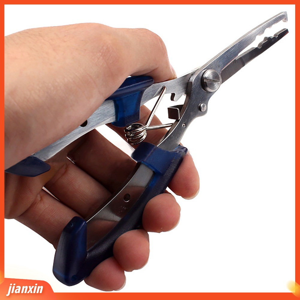 (In Stock) Tang Pancing Stainless Steel Gunting Pemotong Garis Lepas Hook Tackle Tool