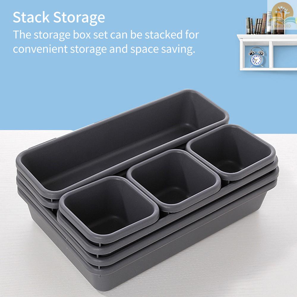 In Stock Creative Desk Organizer Desktop Storage Box Organizer Laci Multifungsi Untuk Meja Kantor Dapur Kamar Mandi Makeup