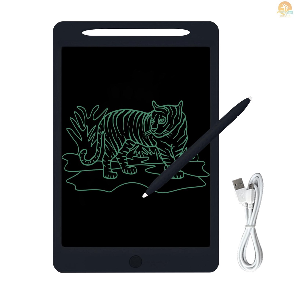 In Stock Rechargeable LCD Writing  11.5 Inch Handwriting Drawing  Colorful Screen with Stylus Lock Button for Toddler Kids Educational Learning Toy Gifts for Boy and Gi