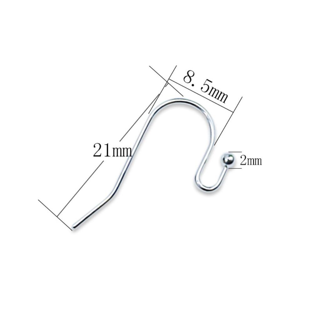 LILY Hipo-alergi, Kait Anting Kait Ikan, Membuat Perhiasan Kabel Telinga Emas Anting DIY Untuk Wanita