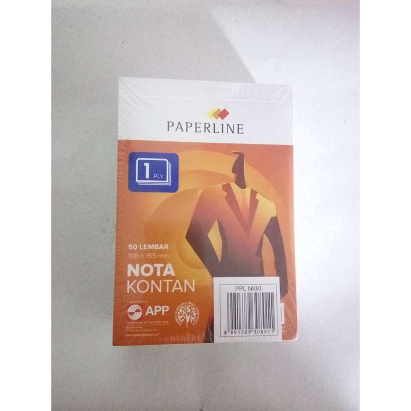 

Nota Kontan Paperline Kecil 1 PLY berukuran 108x155mm