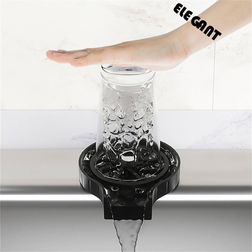 【 ELEGANT 】 Cup Washer Pembersih Botol Dapur High Pressure Pencuci Botol Otomatis