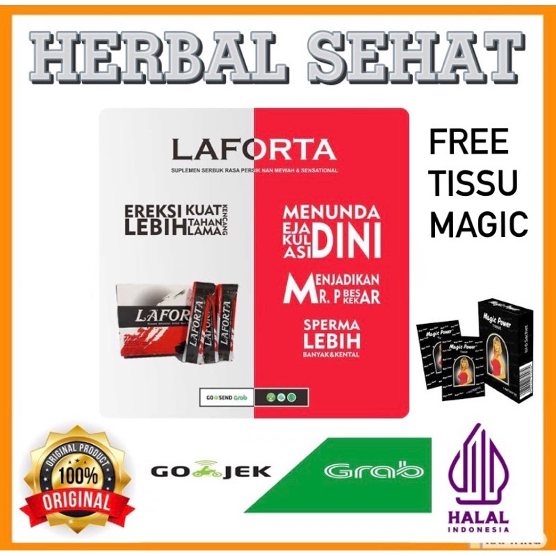 Laforta Original Obat Herbal Kuat Pria DIABETES ~ Disfungsi Ereksi