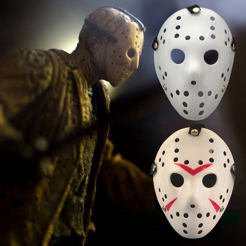 Topeng Jason Voorhees Friday The 13th Mask Killer Topeng Cosplay Halloween