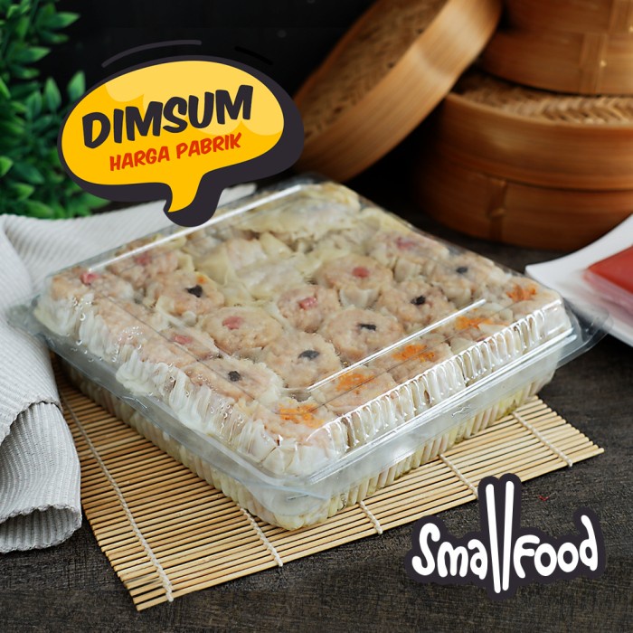 

✨Ready Stok✨ - 100 Pcs - Dimsum Siomay Premium Grosir Frozen Food Halal - Smallfood