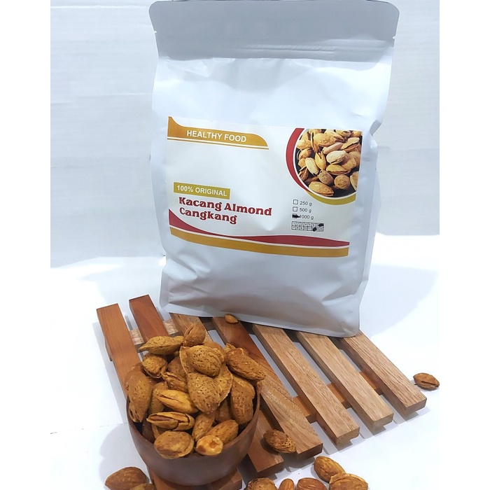 

✨Ready Stok✨ - Kacang Almond Roasted ( Kacang Panggang ) In shell USA /Kg Murah