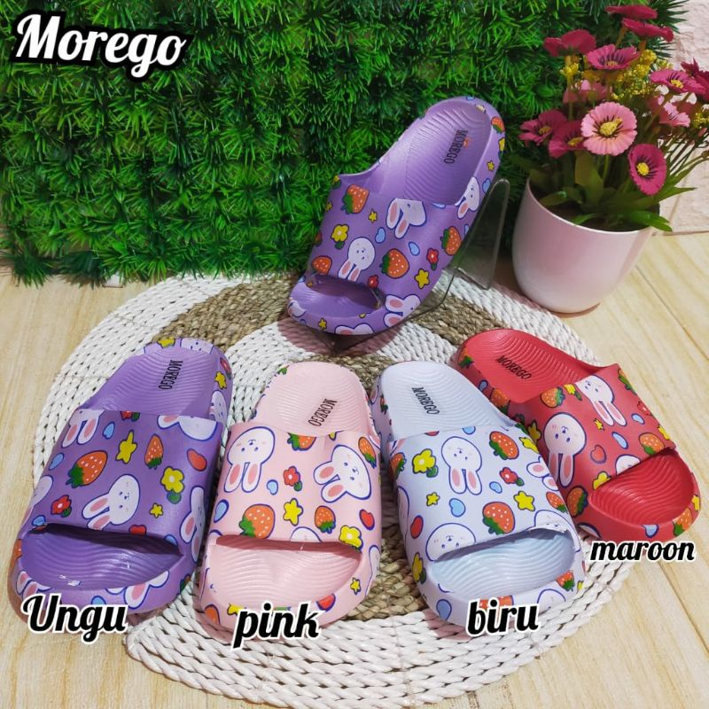 SANDAL ANAK MOREGO 2198 // SLOP MOREGO MOTIF KELINCI