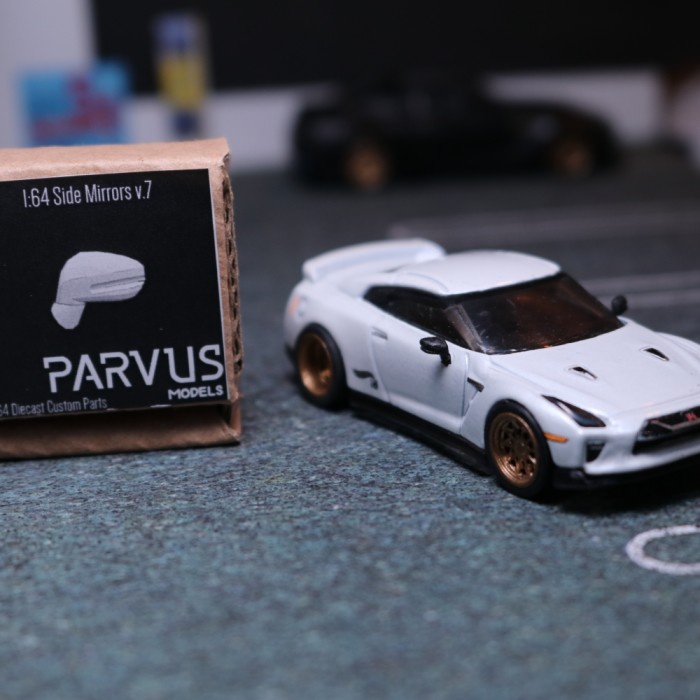 Parvus Models 1 64 Side Mirrors v7 Spion Custom Diecast Hot Wheels