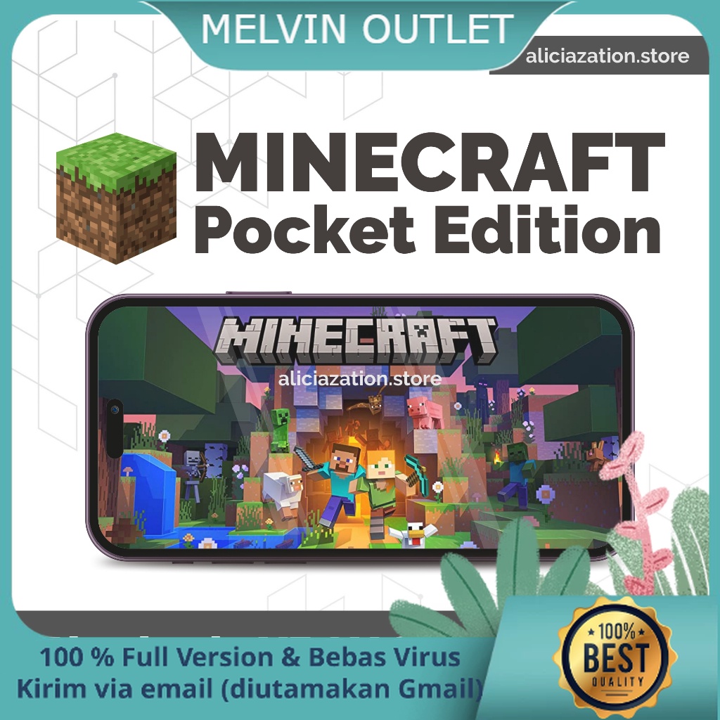 Game Minecraft Pocket Edition | Premium Unlocked