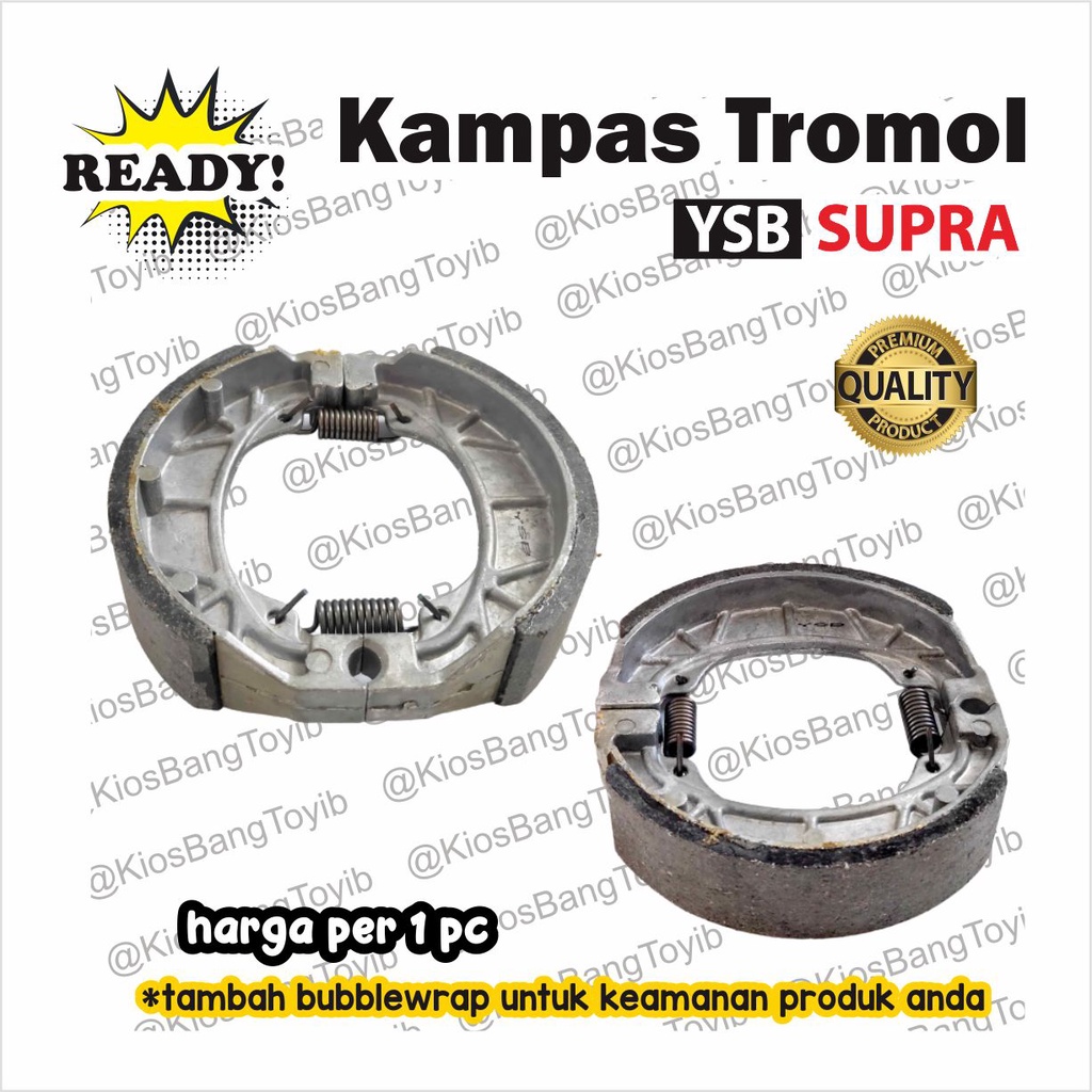 Kampas Tromol Rem Belakang Honda SUPRA GRAND KARISMA REVO ABS (YSB)