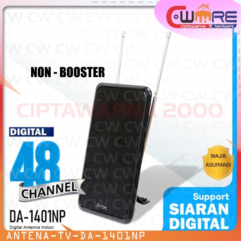 Antena TV Digital Indoor PX DA-1401NP Digital TV DVB-T2 - CW2H