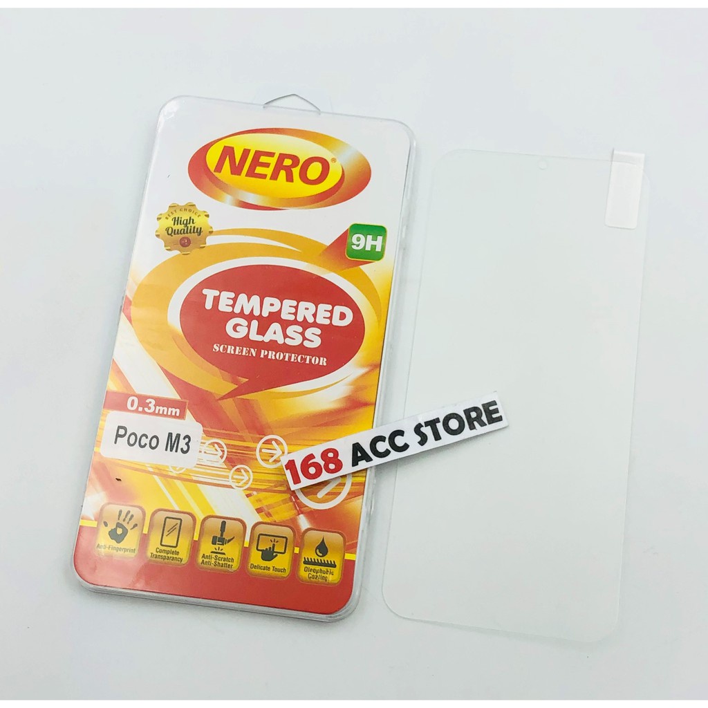 TERMURAH TEMPERED GLASS XIAOMI POCO M3 / ANTI GORES KACA XIAOMI POCO M3