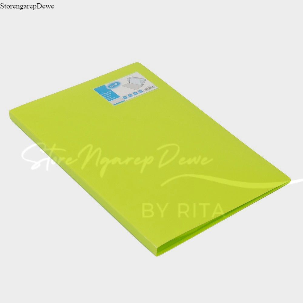 

Bantex Display Book 20 Pockets Folio Lime 3183 65 Barang kondisi baru real Bantex original