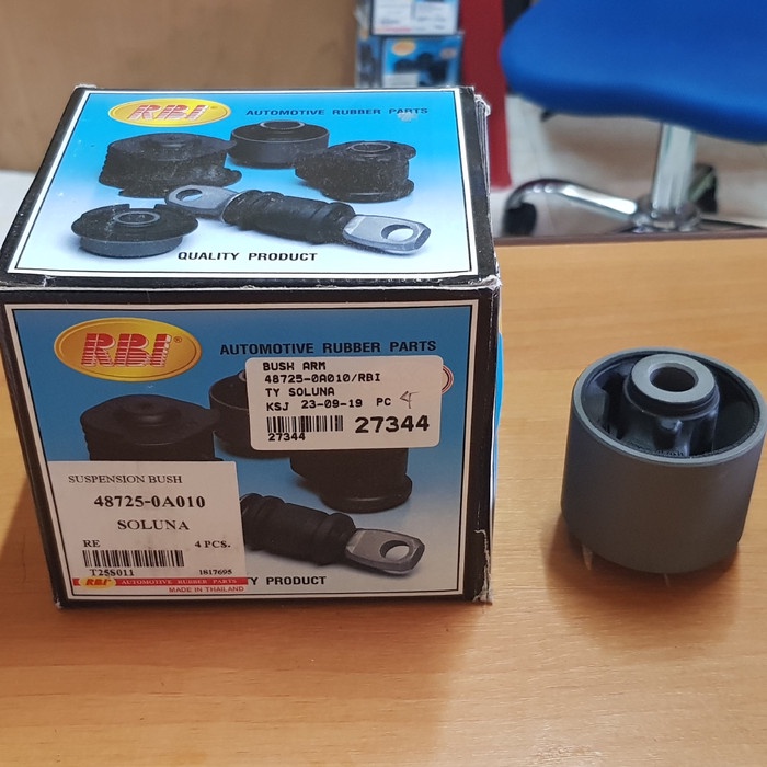 SPAREPART OTOMOTIF- Bushing Suspension Belakang Toyota Soluna RBI Thailand -KOMPONEN AKSESORIS