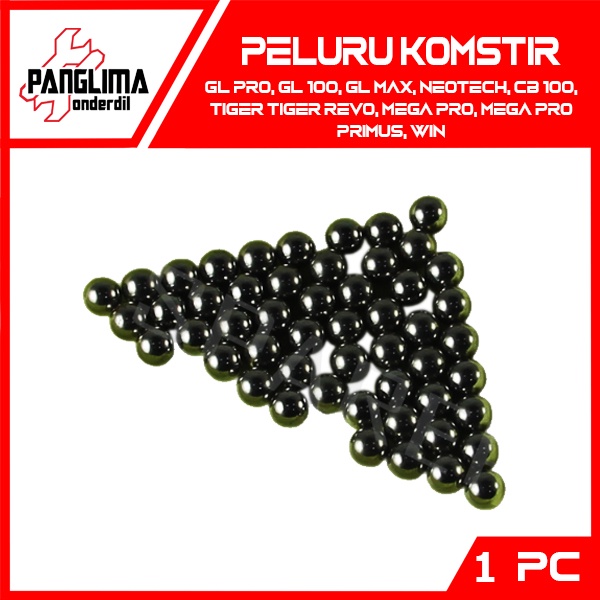 Peluru Komstir GL Pro-Max-100-Neotech & Win & CB 100 & Tiger Lama-Revo-New & Mega Pro-Primus Pelor K