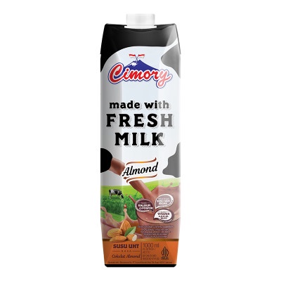 

Cimory Susu UHT Cokelat Almond 1 L