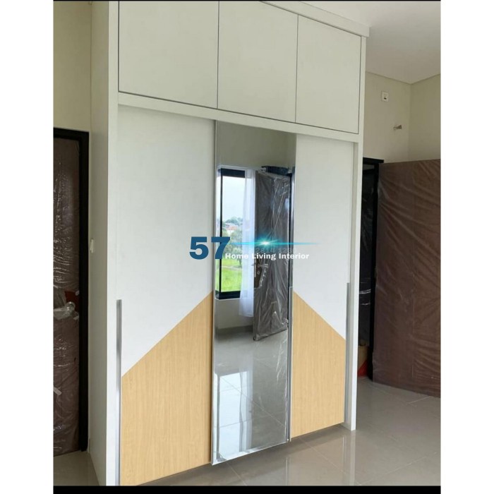 Lemari Pakaian Dan Lemari Penyimpanan Minimalis Bahan Multiplek HPL
