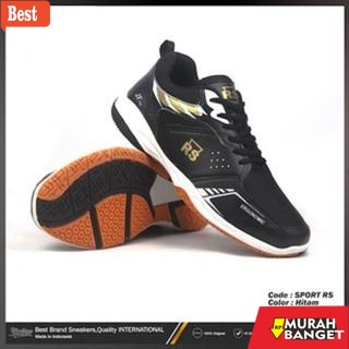 Sepatu bulu tangkis terbaru- Sepatu Raket Badminton Rs Bulutangkis Lining Linning Sport Pria Origina