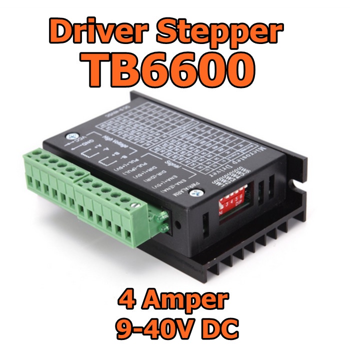 TB 6600 Stepper Motor Driver TB6600 Single Axis 4A 9 - 40V DC