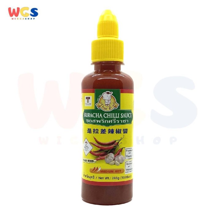 

Thai Boy Sriracha Chilli Sauce 285g - Saus Sambal Pedas Thailand Original