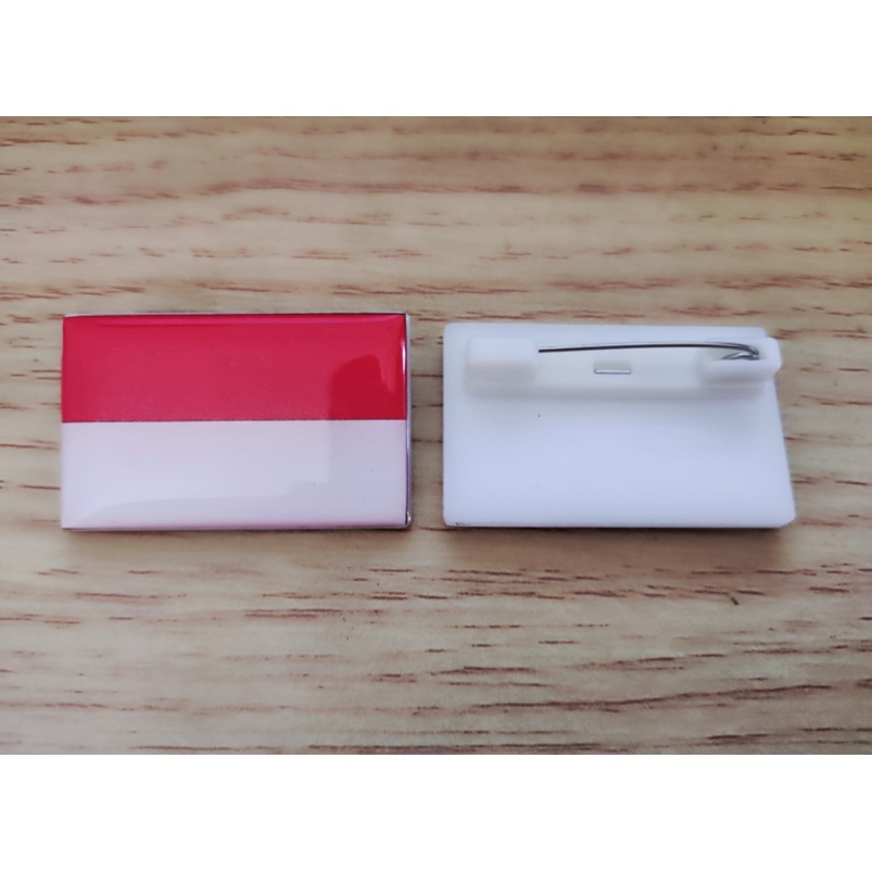 

Name Tag bendera /Nama Dada /Papan Nama /Pin Bendera Merah Putih