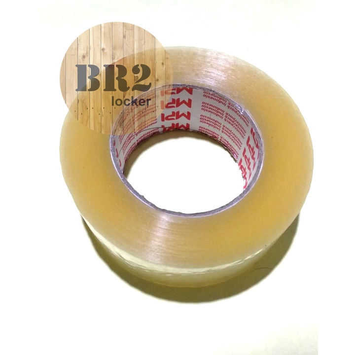 

masking tape lakban isolasi solatip bening 1 inch 300 yard - 1 pcs