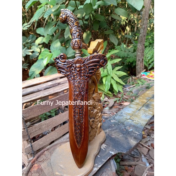 Warang Keris Bethok Ukiran Aluasan Finishing Free Lubang Paling Murah FJP41