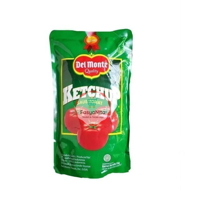 

Delmonte Saus Tomat Ketchup Pouch 1 Kg