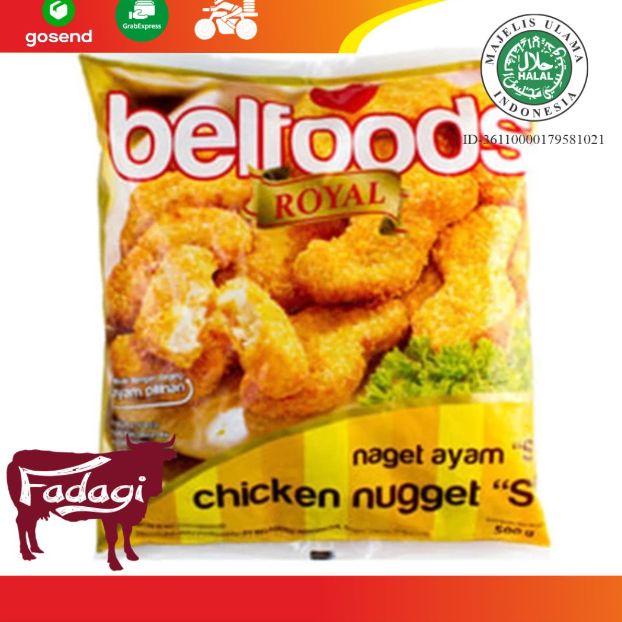 

ROYAL CHICKEN NUGGET S - 500GR - BELFOODS