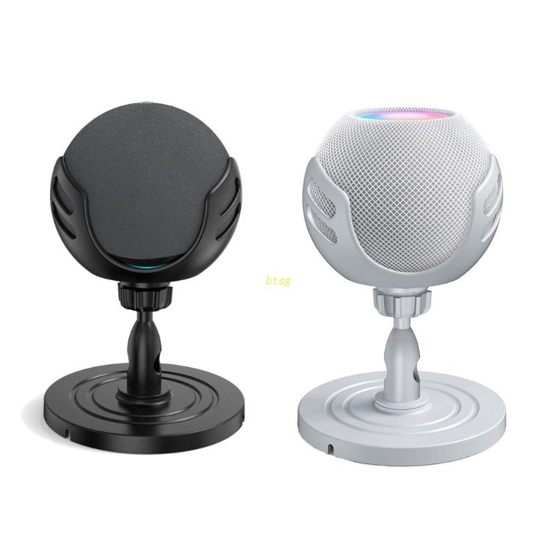 Bt Ringan Untuk Smart Speaker Stand for Echo Dot 4th Gen/HomePod Mini Desktop Holder Untuk Rumah Ruang Tamu