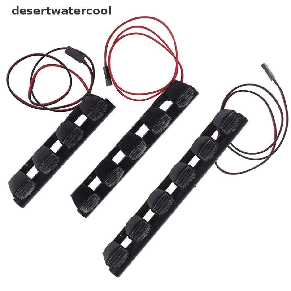 Deid Lampu Ultra Terang LED Roof Light Bar Dengan Lampu Sorot 4per5per6 Untuk 1per10 RC Car Martijn