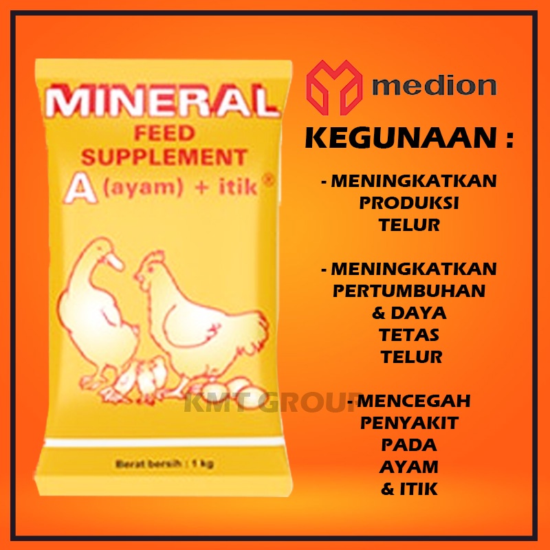 Mineral Medion Feed Supplement Ayam Itik 1kg